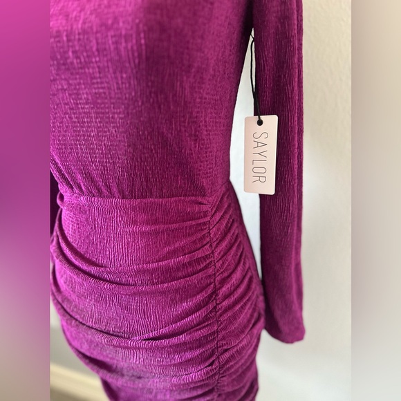 Saylor Pink Mini Dress - Picture 6 of 9